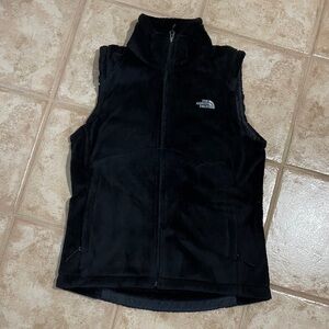 The North Face Midnight Black Fleece Vest